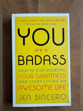 You Are a Badass book by Jen Sincero
#selfhelp #motivational